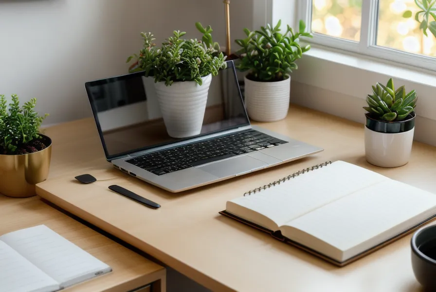 Nahaufnahme eines Laptops mit dem Elster Online Login-Portal und einem USB-Stick für das Steuer-Zertifikat bei der Steuererklärung als Arbeitnehmer
