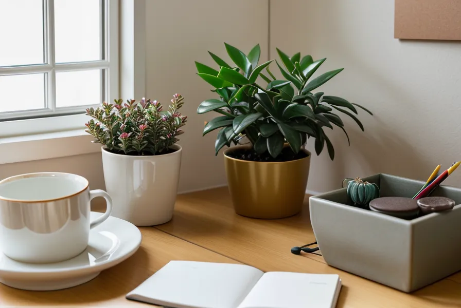 Kaffeetasse, Taschenrechner und ein digitales Deutschlandticket auf einem Tisch mit Steuerbelegen für die Fahrtkosten in der Steuererklärung.