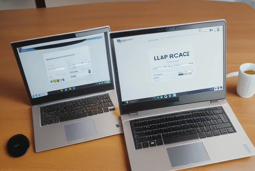 Laptop mit ELSTER-Login und sortierten Handwerkerrechnungen – Anlage Energetische Maßnahmen für Handwerkerkosten absetzen vorbereiten.